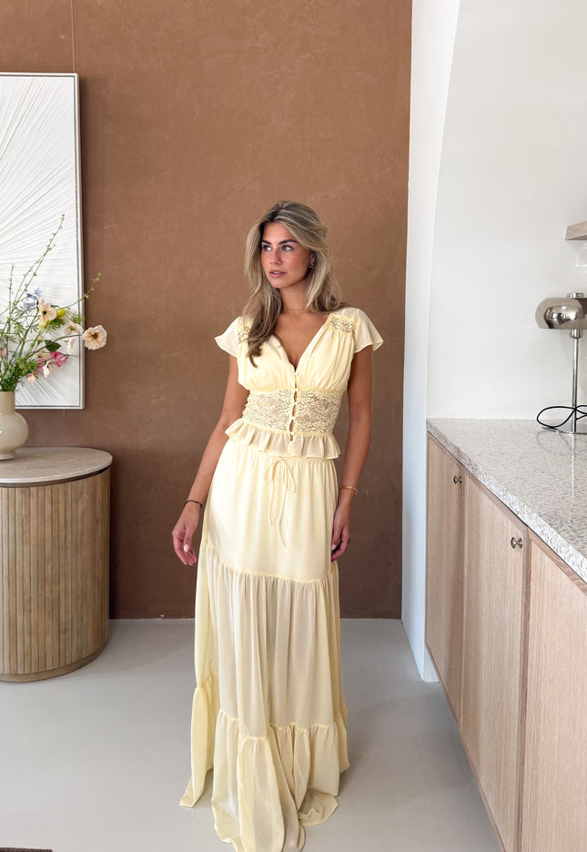 Rok Ava butter yellow
