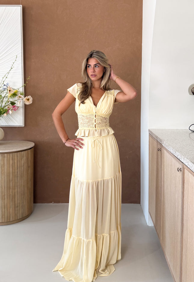 Rok Ava butter yellow
