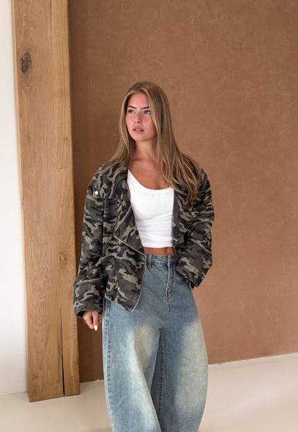 Famous Online Store Army camo jacket