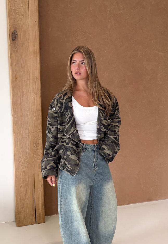 Famous Online Store Army camo jacket