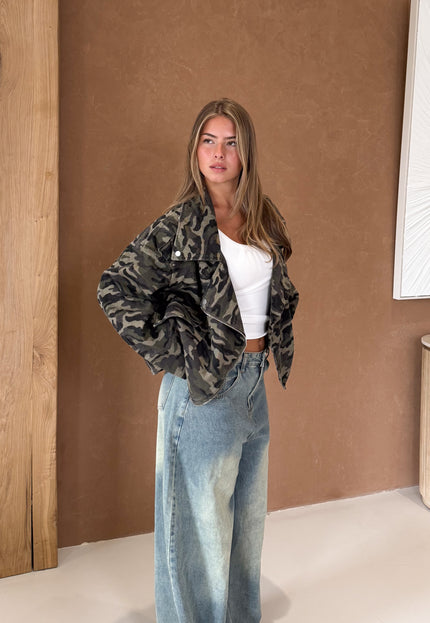 Famous Online Store Army camo jacket