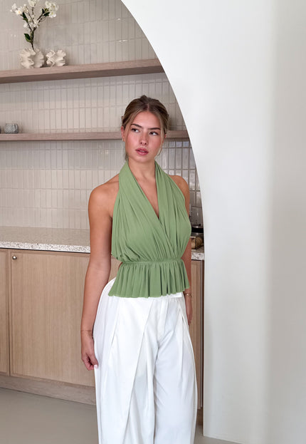 Famous Online Store Azura Halter Top ocean groen