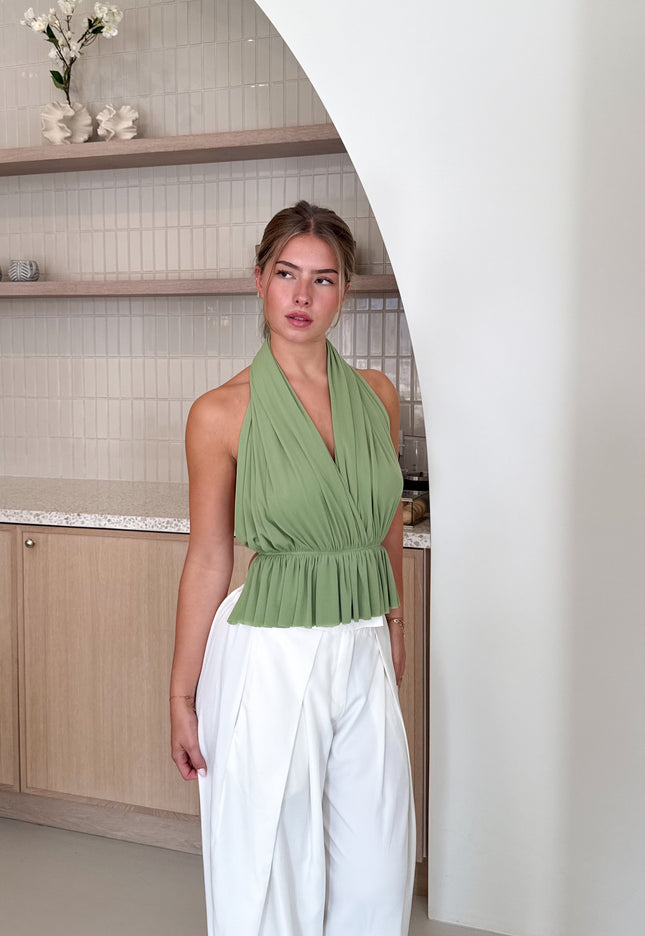 Famous Online Store Azura Halter Top ocean groen