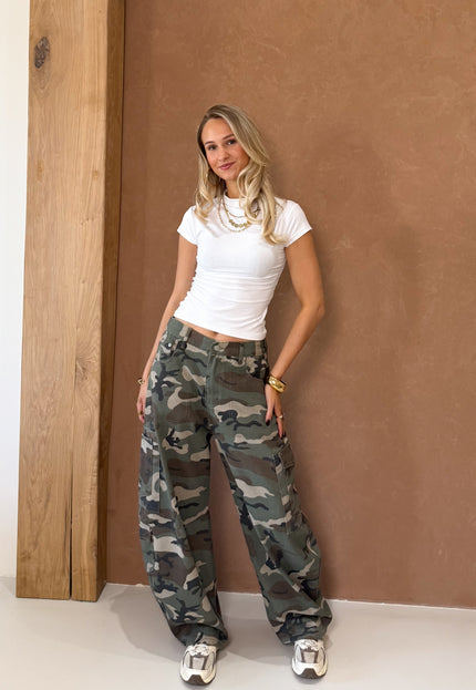 Famous Online Store Baggy camo jeans