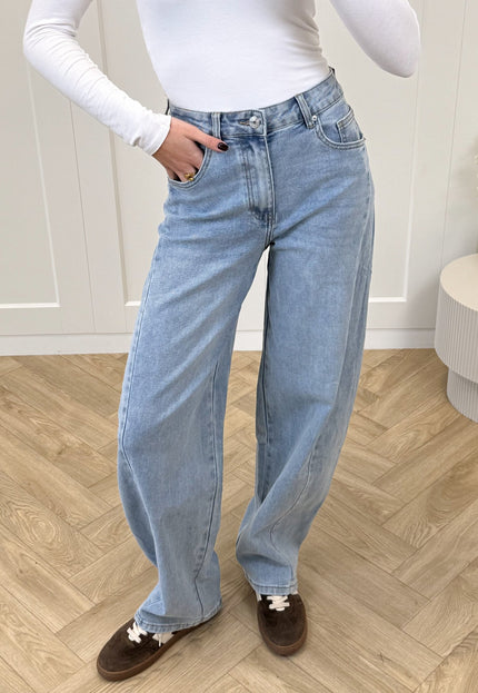 Famous Online Store Balloon jeans Liva lichtblauw