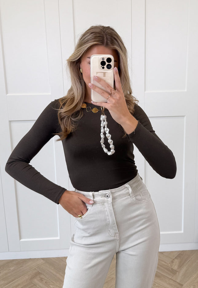 Famous Online Store Basic Top Elise bruin