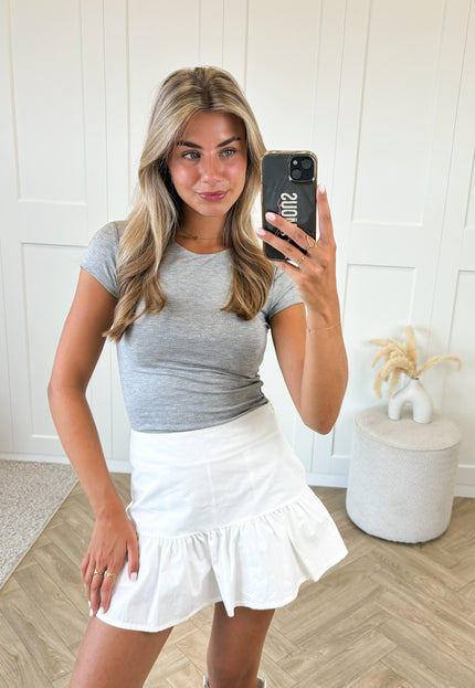 Famous Online Store Basic top grijs