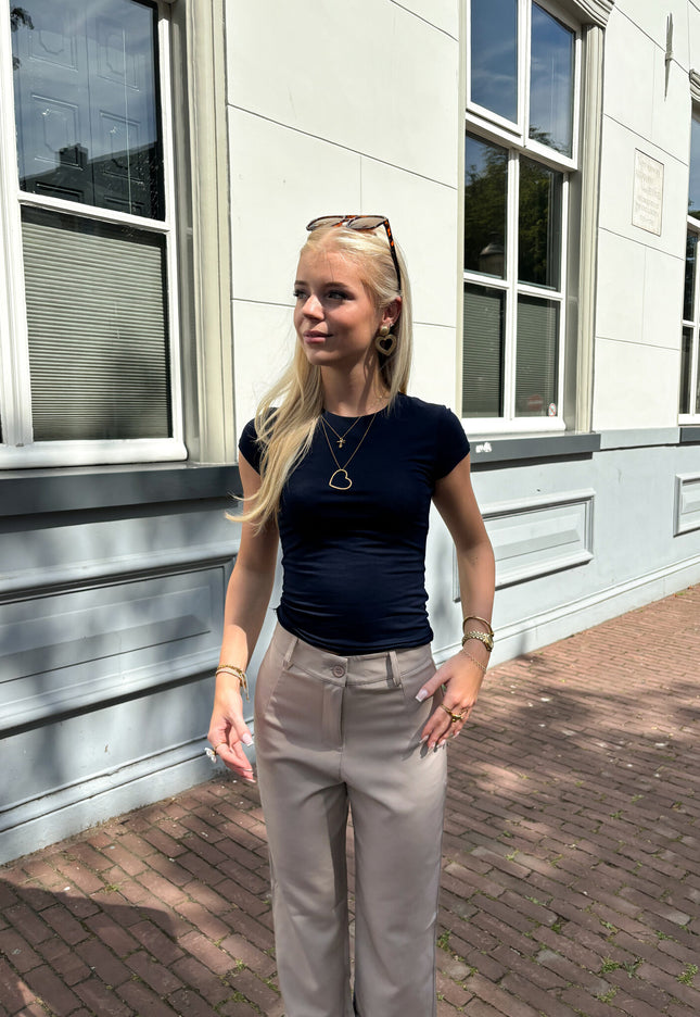 Famous Online Store Basic top navy