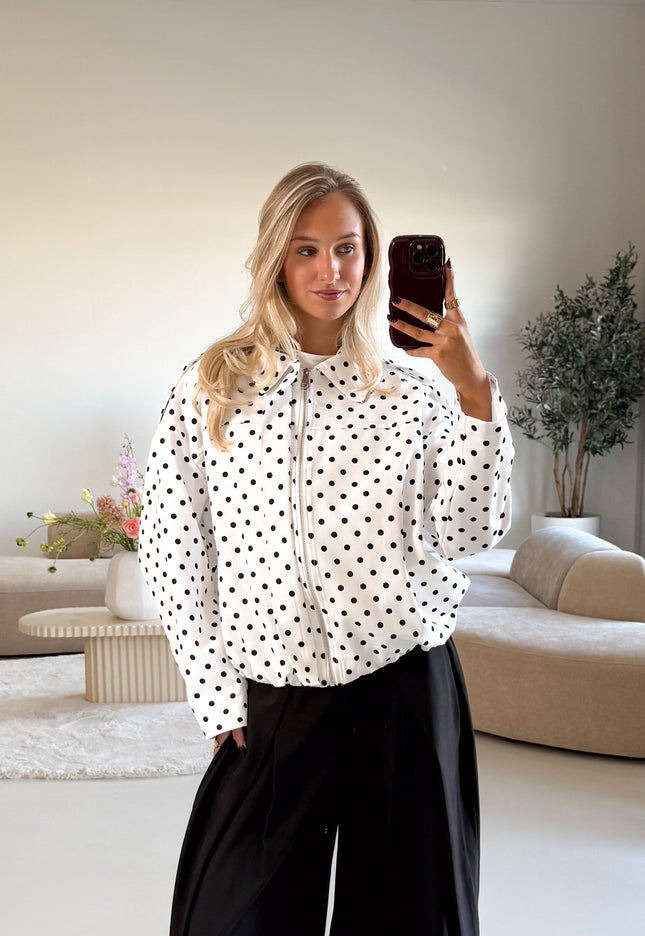 Famous Online Store Bente polkadots jacket wit