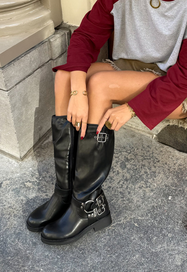 Famous Online Store Biker Boot Ruby zwart
