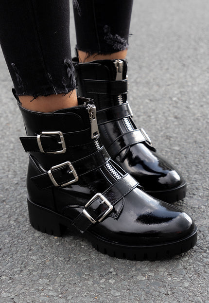 Famous Online Store Biker boots lak