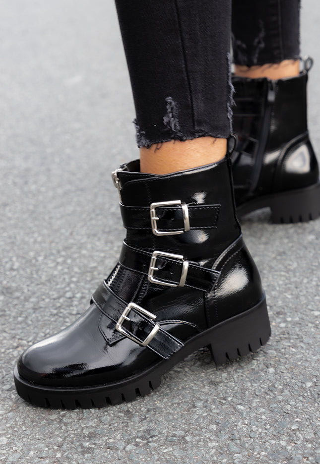 Famous Online Store Biker boots lak