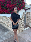 Famous Online Store Black dress off shoulder