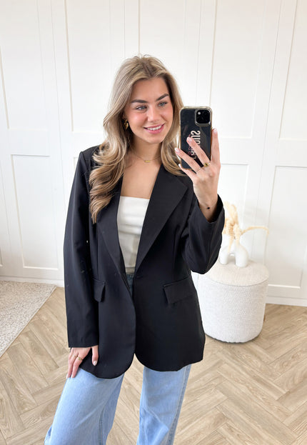 Famous Online Store Blazer Beau  zwart
