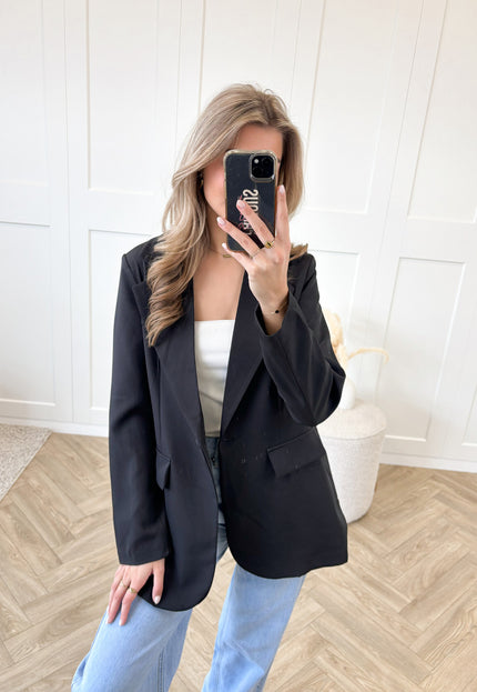 Famous Online Store Blazer Beau  zwart