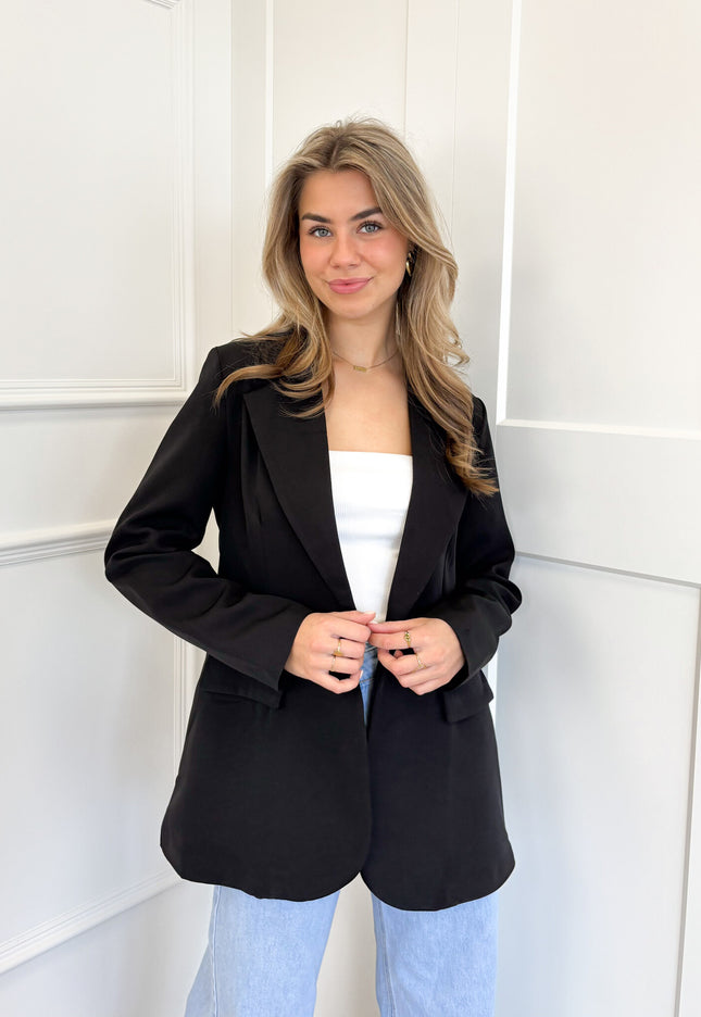 Famous Online Store Blazer Beau  zwart
