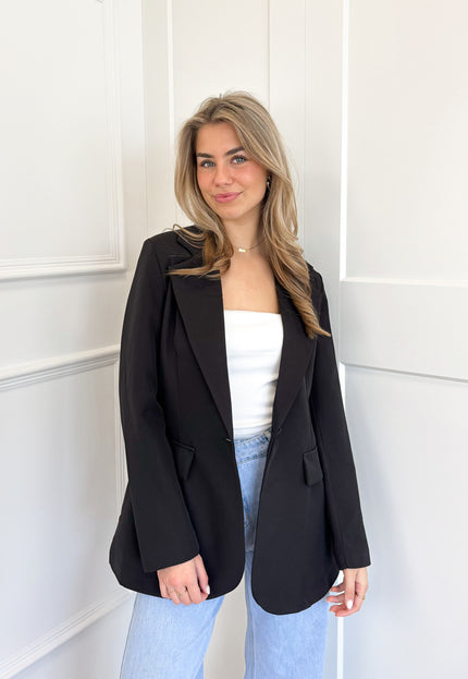 Famous Online Store Blazer Beau  zwart