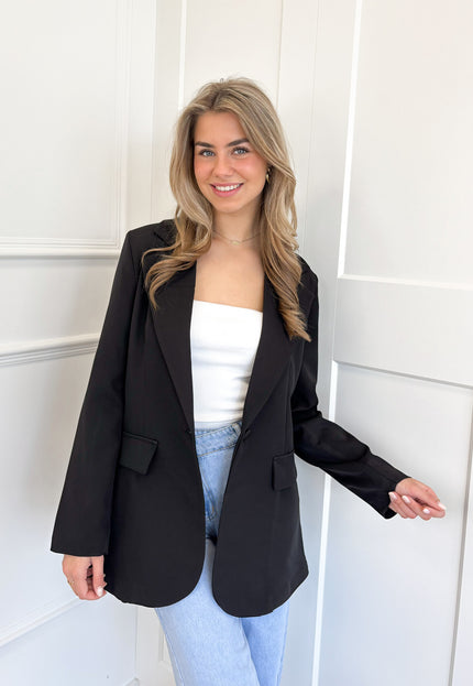 Famous Online Store Blazer Beau  zwart