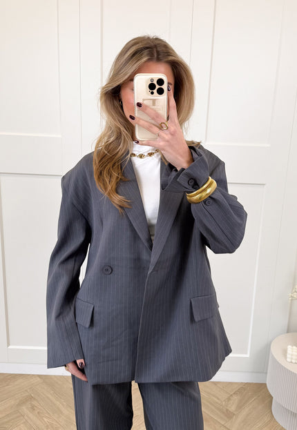 Famous Online Store Blazer Celina grijs