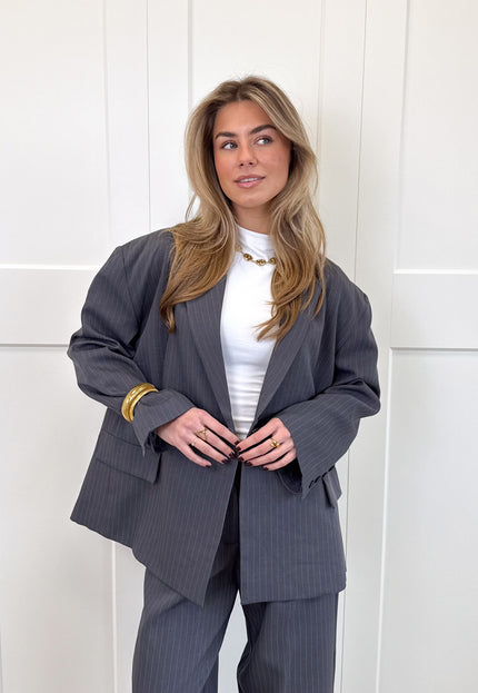 Famous Online Store Blazer Celina grijs