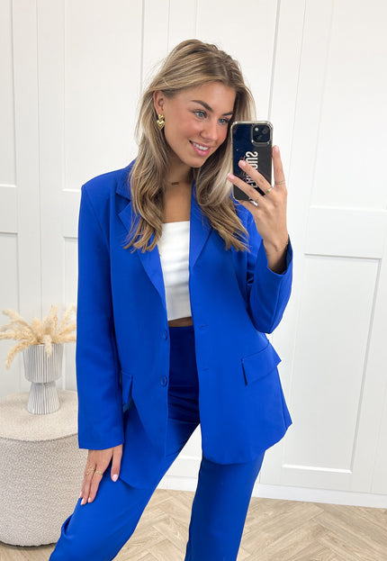 Famous Online Store Blazer Esther blauw