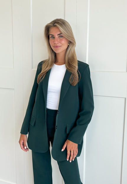 Famous Online Store Blazer Esther donker groen