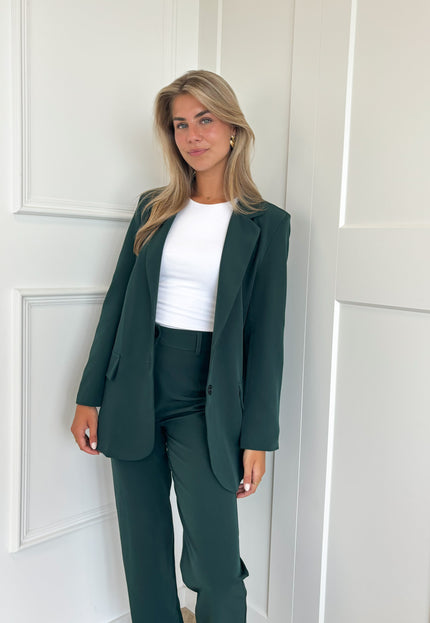 Famous Online Store Blazer Esther donker groen
