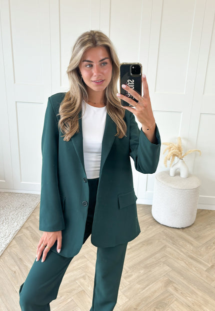 Famous Online Store Blazer Esther donker groen