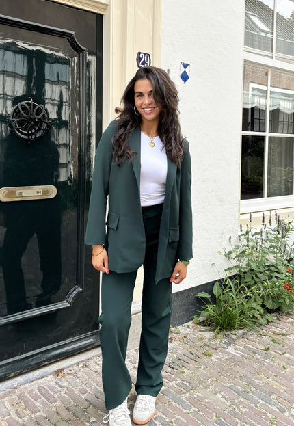 Famous Online Store Blazer Esther donker groen