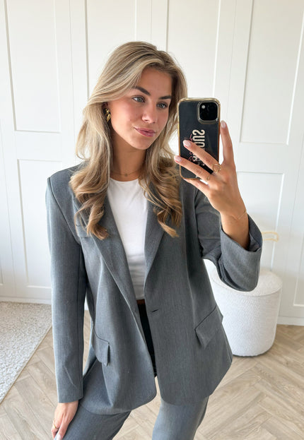 Famous Online Store Blazer Esther grijs