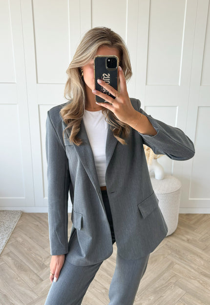 Famous Online Store Blazer Esther grijs