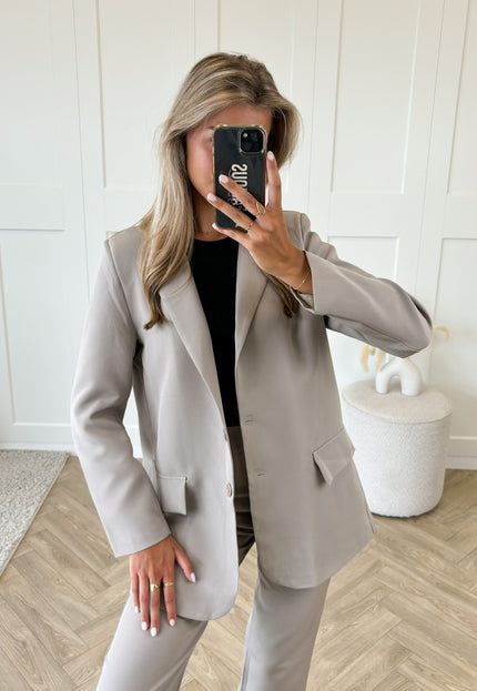 Famous Online Store Blazer Esther taupe