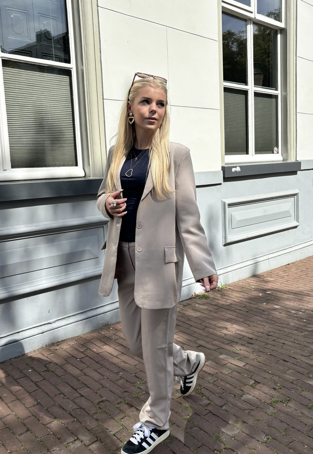 Famous Online Store Blazer Esther taupe