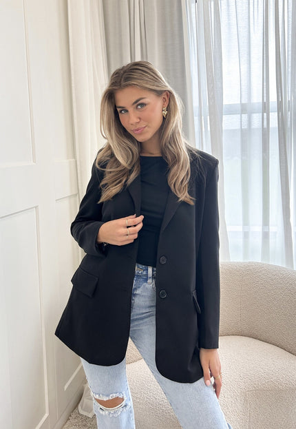 Famous Online Store Blazer Esther zwart