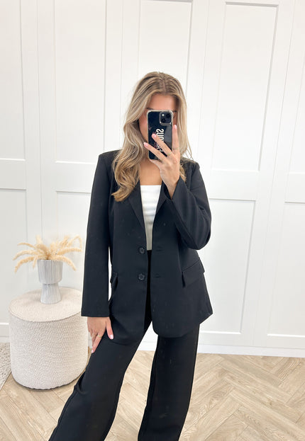Famous Online Store Blazer Esther zwart