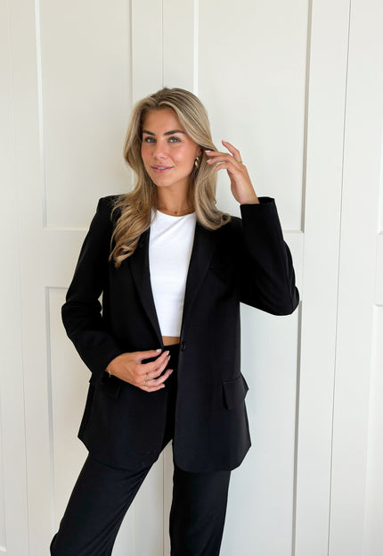 Famous Online Store Blazer Esther zwart