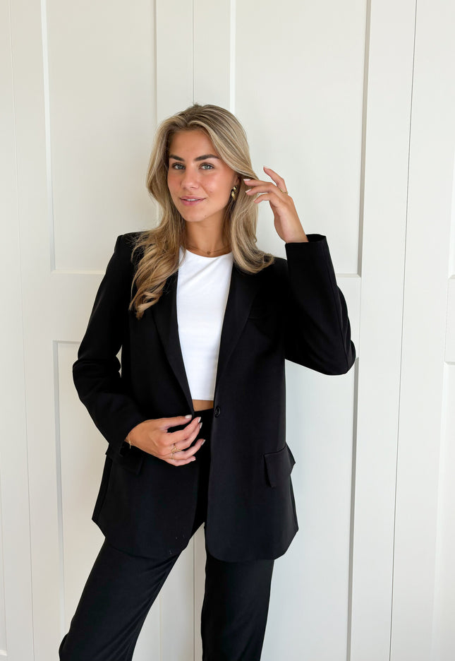 Famous Online Store Blazer Esther zwart