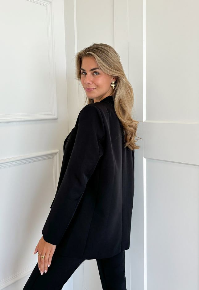 Famous Online Store Blazer Esther zwart