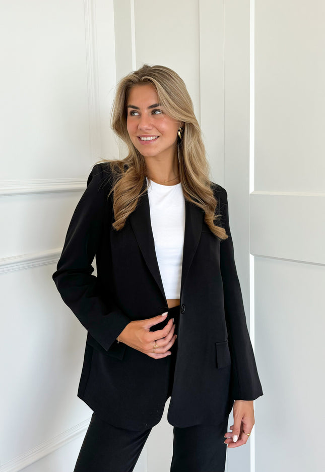 Famous Online Store Blazer Esther zwart