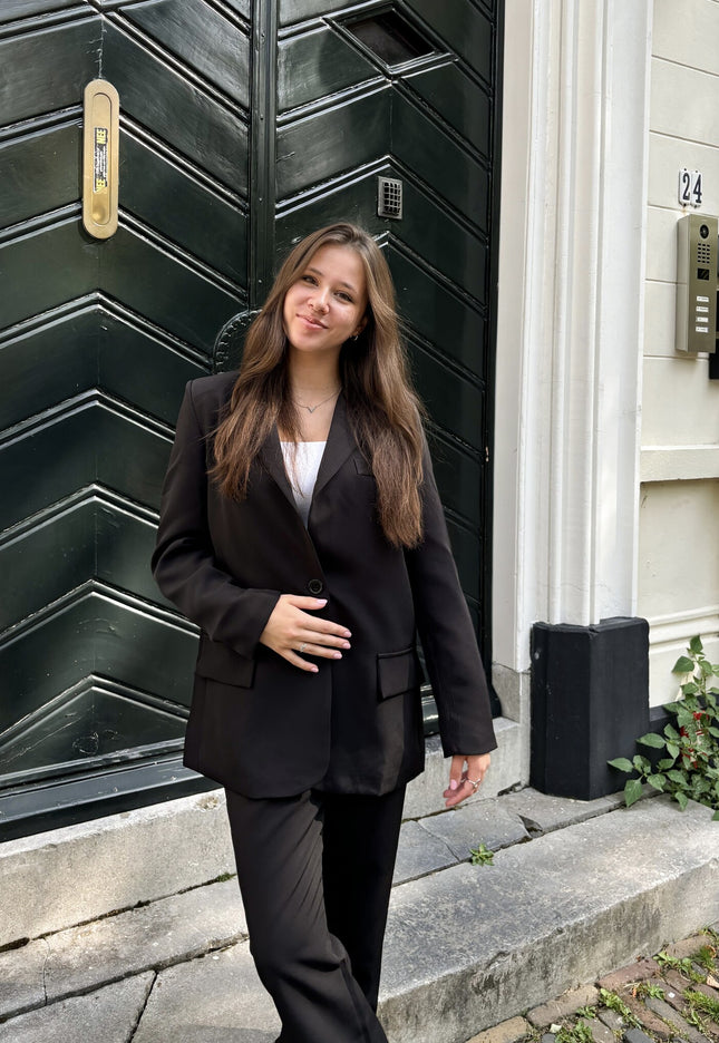 Famous Online Store Blazer Esther zwart