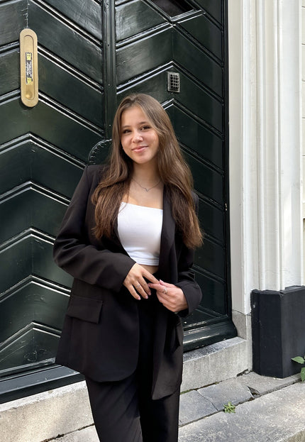 Famous Online Store Blazer Esther zwart