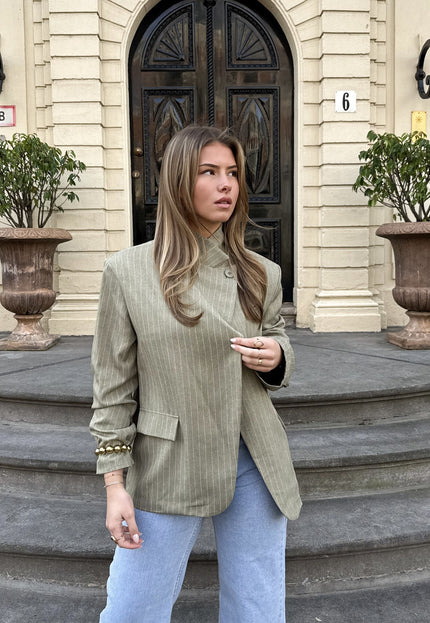 Famous Online Store Blazer Fem groen