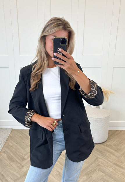Famous Online Store Blazer Fleur leopard