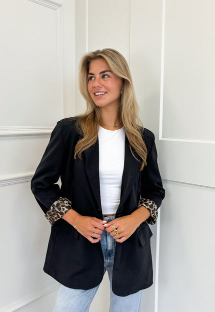 Famous Online Store Blazer Fleur leopard