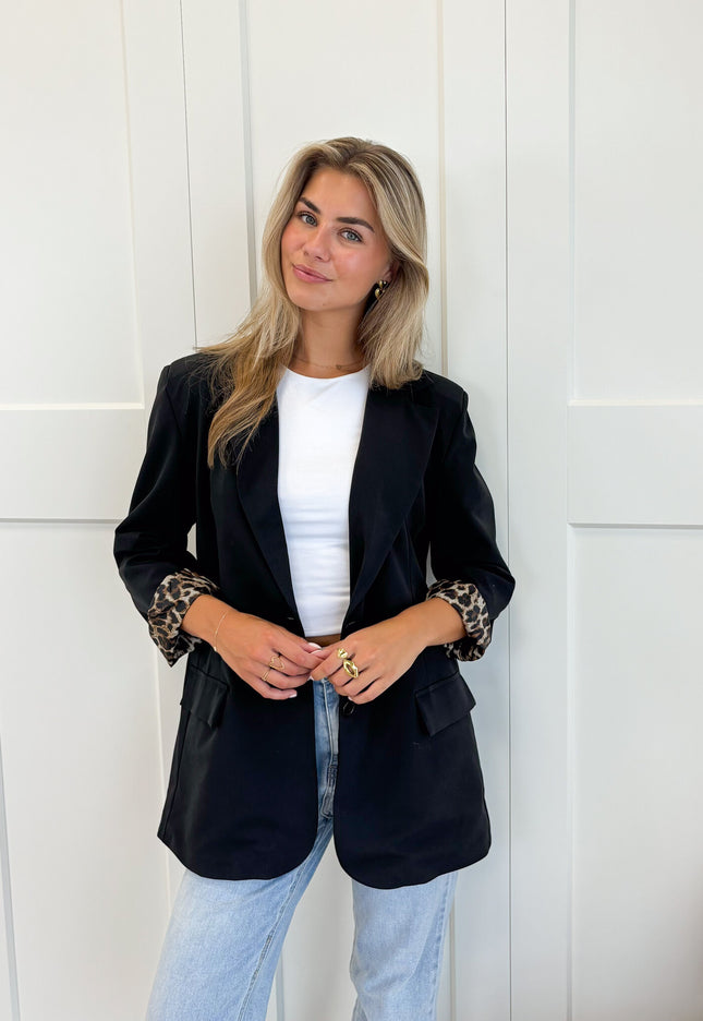 Famous Online Store Blazer Fleur leopard