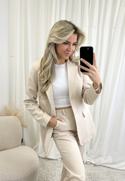 Famous Online Store Blazer Julia beige