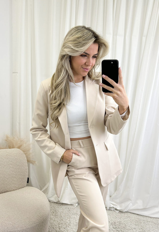 Famous Online Store Blazer Julia beige