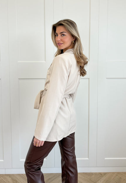 Famous Online Store Blazer Juna beige