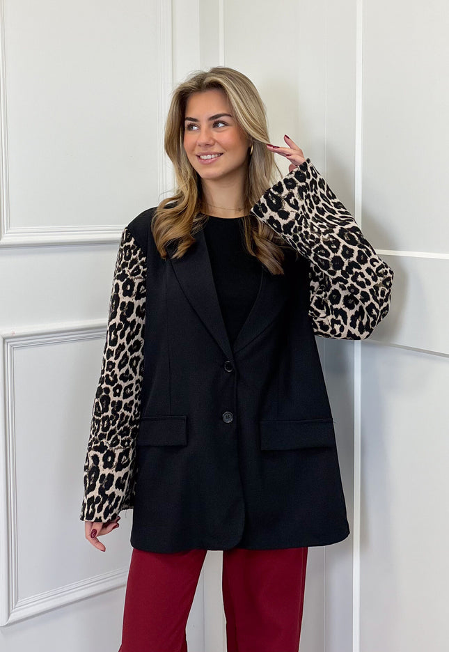 Famous Online Store Blazer Lara leopard