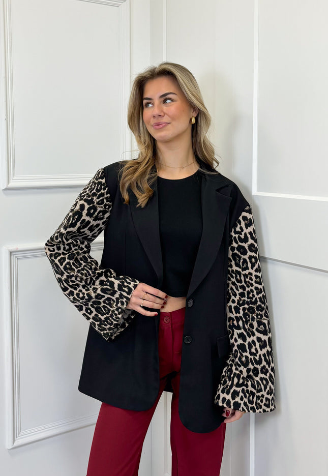 Famous Online Store Blazer Lara leopard